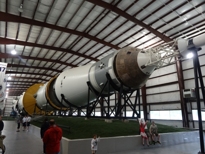 Loved seeing a real space rocket @ Houston Space Center