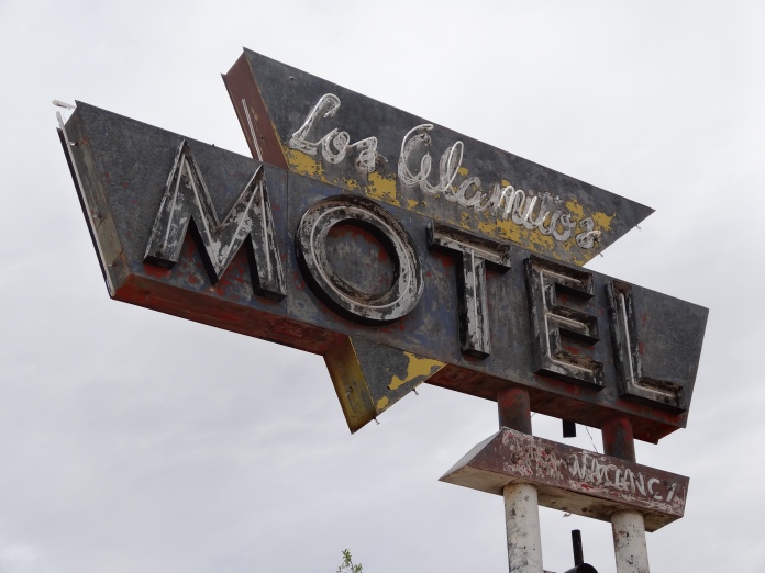 Old 66 Motel Sign 