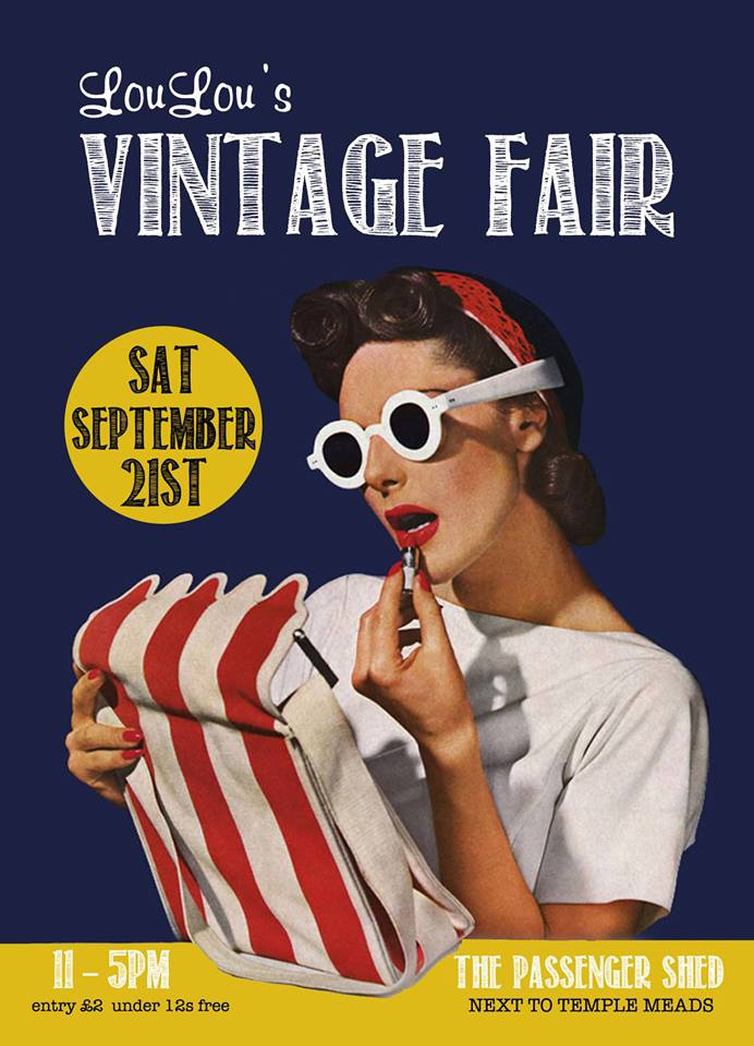 I will be at the Bristol Vintage Fair