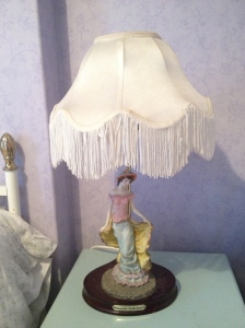 beautiful lady lamp